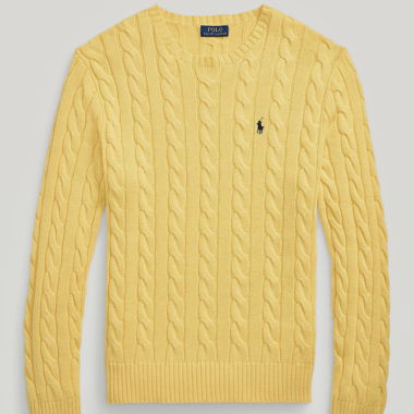 Ralph Lauren Cable Knit Yellow