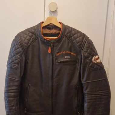 Motorradjacke Leder