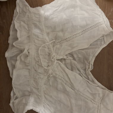 Weisse Bluse 
