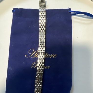 Silbernes Metall-Gliederarmband