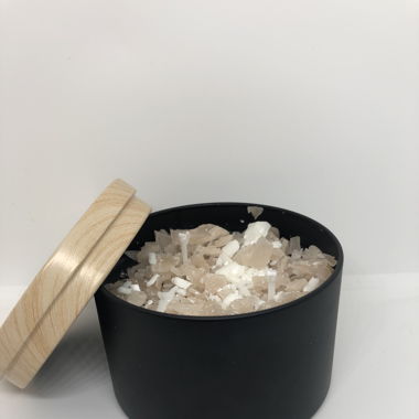 Kerze mit Vanille Aromen 