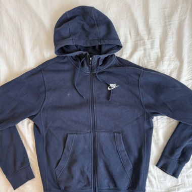Hoodie zippé Nike bleu marine