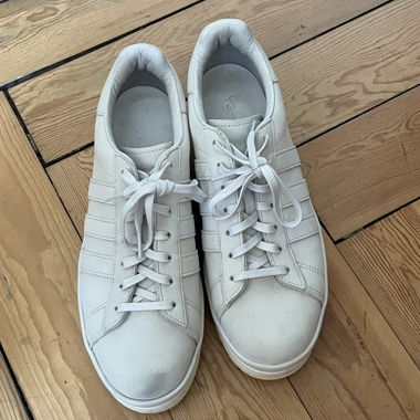 Weiße Y-3-Sneaker für Herren