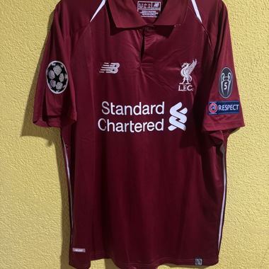 Mo Salah Liverpool Retro Jersey CL 2019