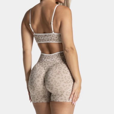 TEVEO Sportset mit Leopardenprint