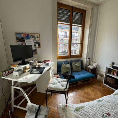 Bureau assis/debout blanc