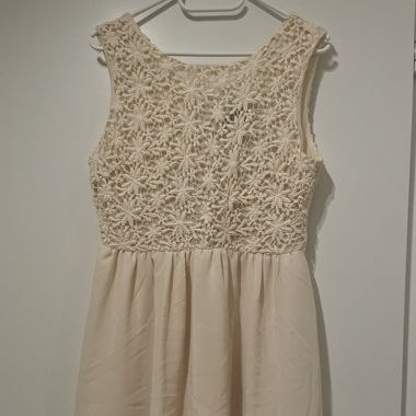 weisses Sommerkleid