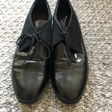 Chaussures à lacets noires Gino Rossi, UE 38