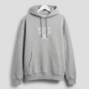 One Piece Hoodie Grey