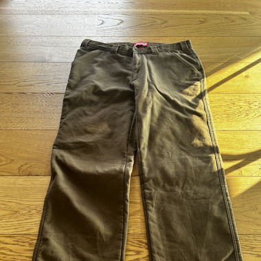 Green baggy jeans 