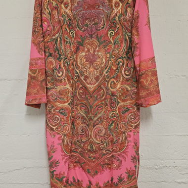 Robe bohème à imprimé d'ornements