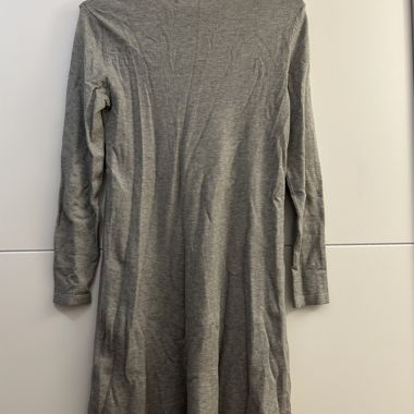 Grey Turtleneck Dress