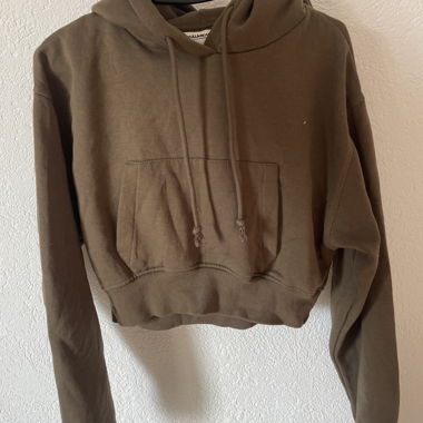 Cropped hoodie sweatshirts