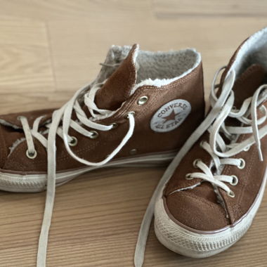Converse Chuck Taylor high brown padded 