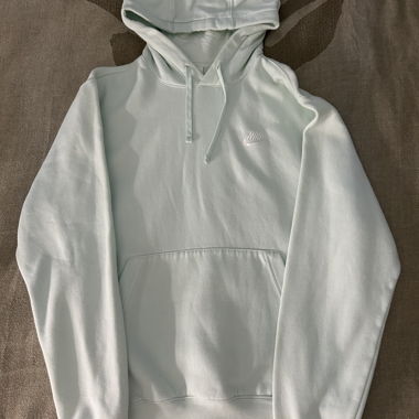 Nike hoodie bleu/vert