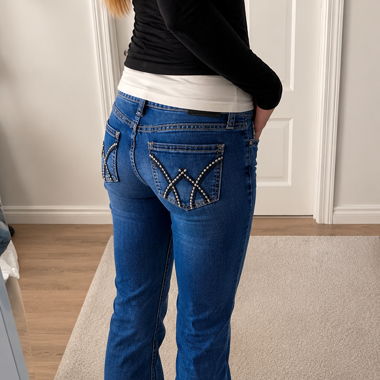 Pantaloni Jeans Blu