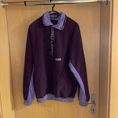 Fleece-Pullover violett