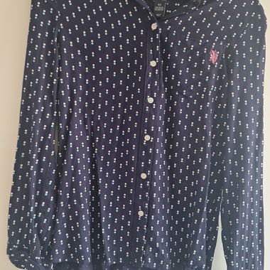 Women’s Blouse with Dot Print