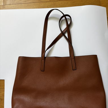 Sac en simili cuir marron