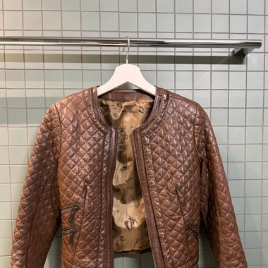 Lederjacke