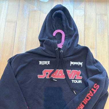 crop hoodie by Justin Bieber