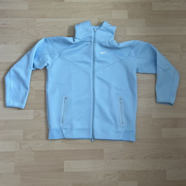 Veste à capuche zippée Nike bleue