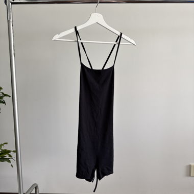 Black one-piece