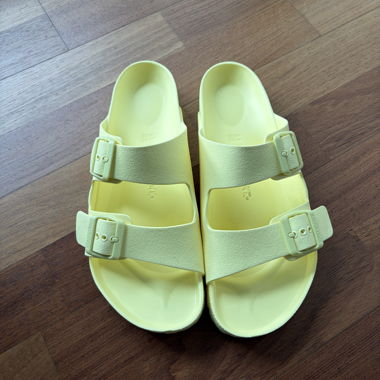 Yellow Birkenstock size 41