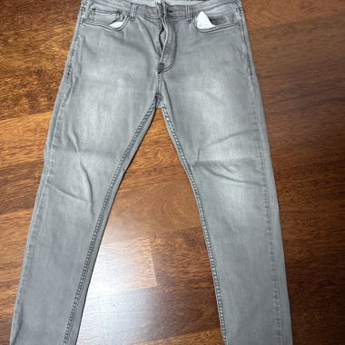 Straight leg jeans