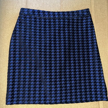 Gonna mini classica blu notte - senza tempo e chic