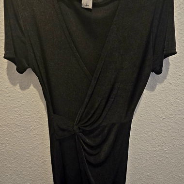 Black Zebra Dress size L
