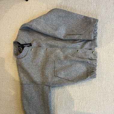 Veste bombers grise neuve taille 38