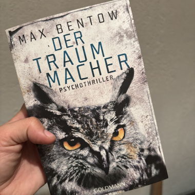 Max Bentow Novel, The Dreammaker