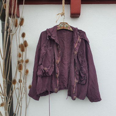 Giacca stile urbano in seta