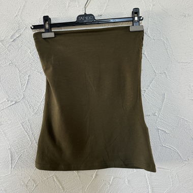 Top Tubolare Olive H&M Basic