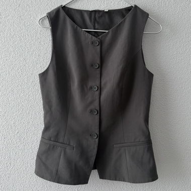 Gilet sans manches Weekday gris foncé