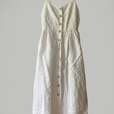 Abito bianco da donna Monoprix