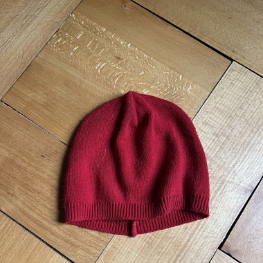Red Knit Beanie