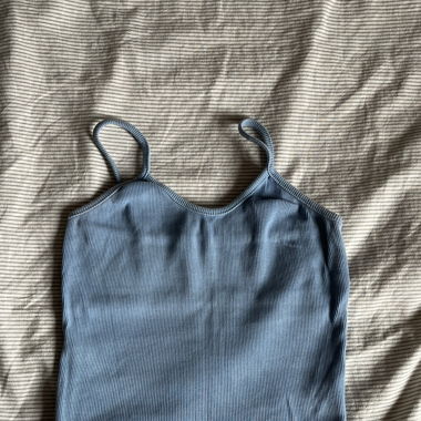 blaues sommer top