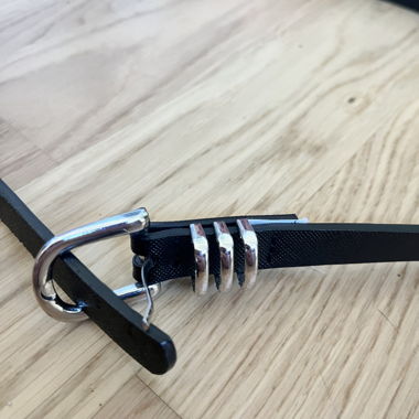 thin dress belt