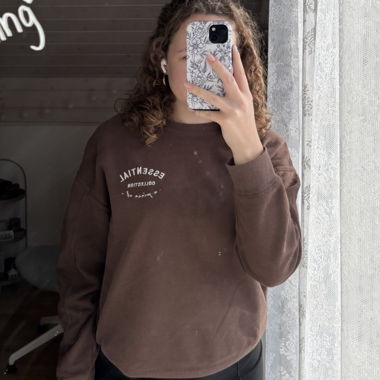 Brown sweater