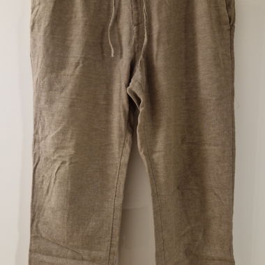 Pantaloni H&M - regular fit in lino - taglia M