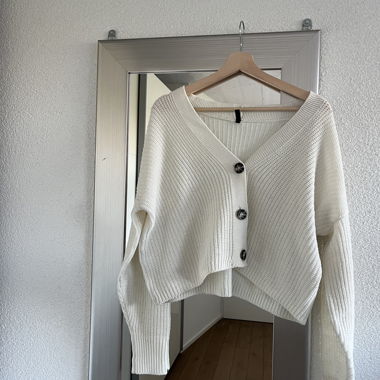 White Cardigan