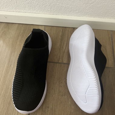 Black Slip-On Sneakers, unworn size 35