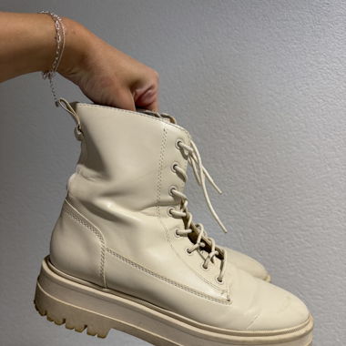 Bottes beige 