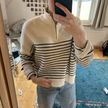 Maglione in maglia Mango con zip