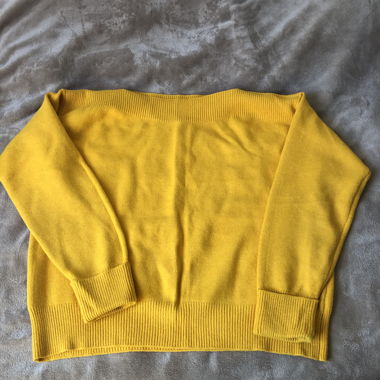 MNG Casual Yellow Sweater
