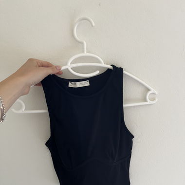 black tank top from pull&bear