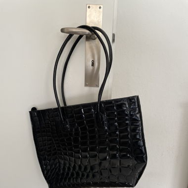 Furla Tasche mit Krokoprägung