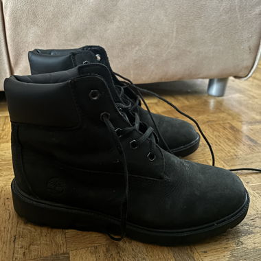Bottines Timberland en nubuck noir